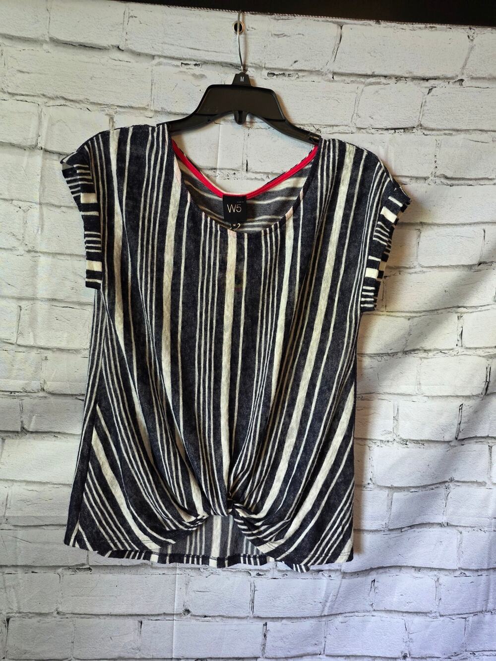 W5 Women's Striped Shirt Size M